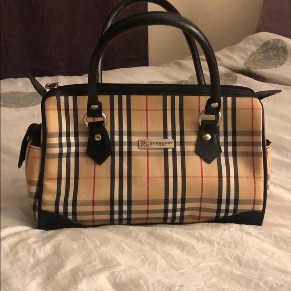 Vintage Burberry Bag - Picture 1 of 6